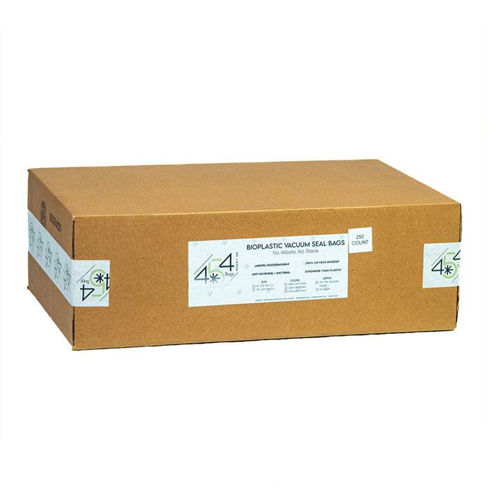454 Bags BioPlastic Vacuum Seal Storage Bags, 5 mil, 15 Inch x 20 Inch, Black & Clear - Pack of 250 - Image 2