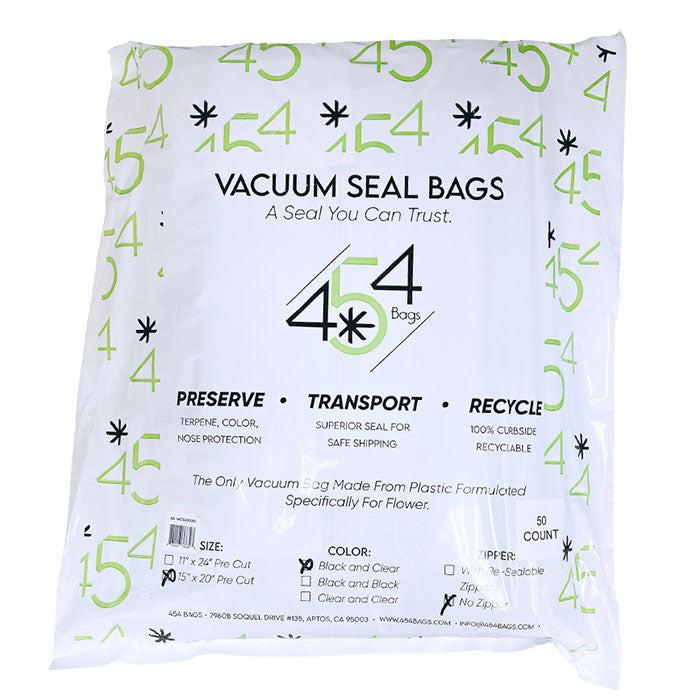 454 Bags Vacuum Seal Storage Bags, 5 mil, 15 Inch x 20 Inch, Black & Clear - Pack of 250 - Image 3