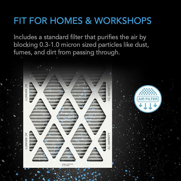 AC Infinity Air Filter Box with High Efficacy Filter - Image 11