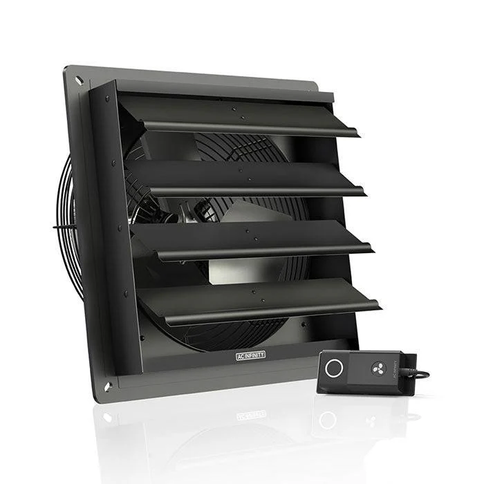 AC Infinity AIRLIFT S Series Shutter Exhaust Ventilation Fan with Speed Controller - Image 5