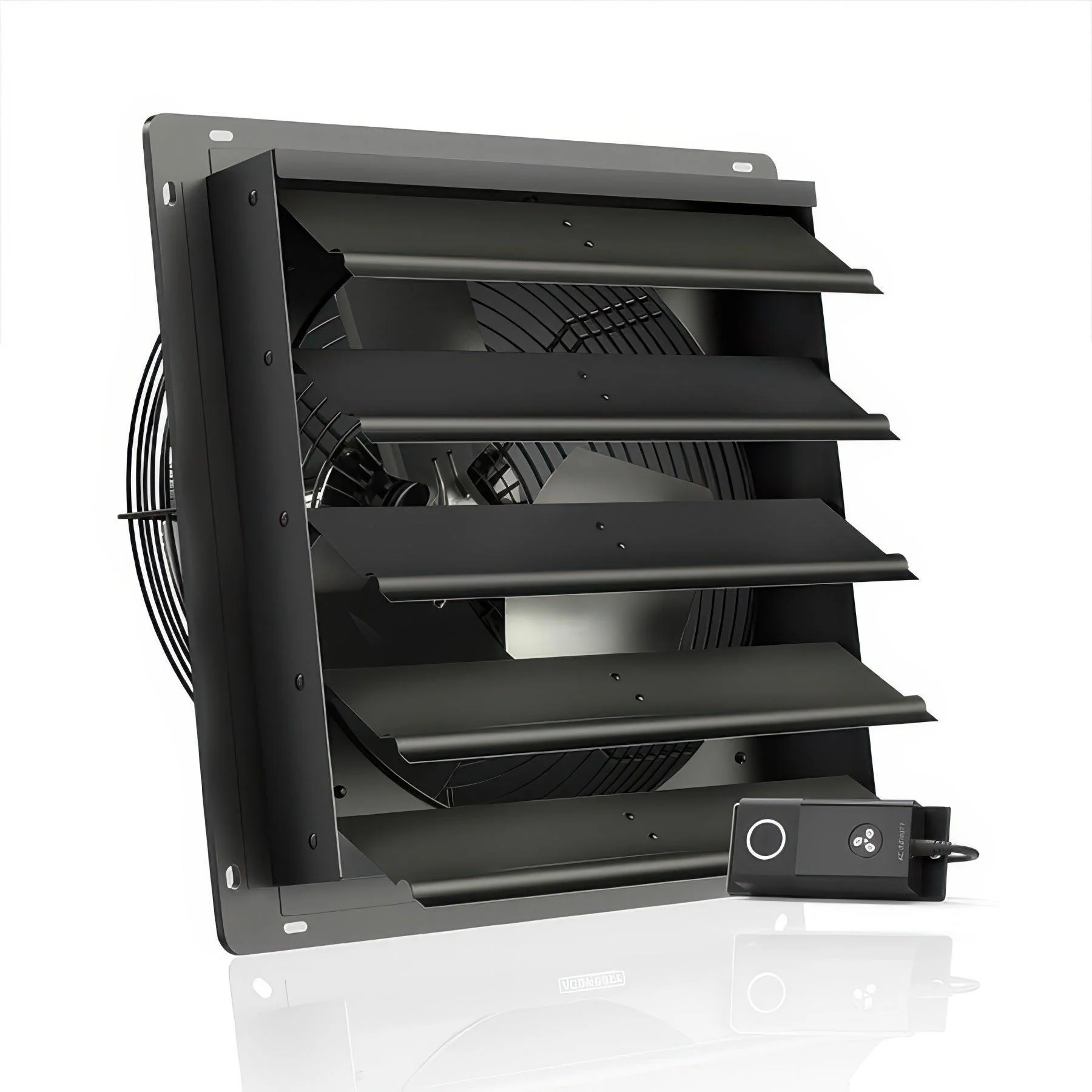 AC Infinity AIRLIFT S16 Shutter Exhaust Ventilation Fan with Speed Controller, 16"