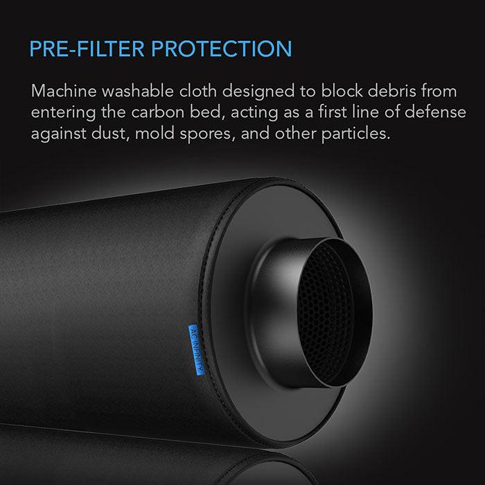 AC Infinity Cloth Pre-Filter for Inline Carbon Filter - Image 11
