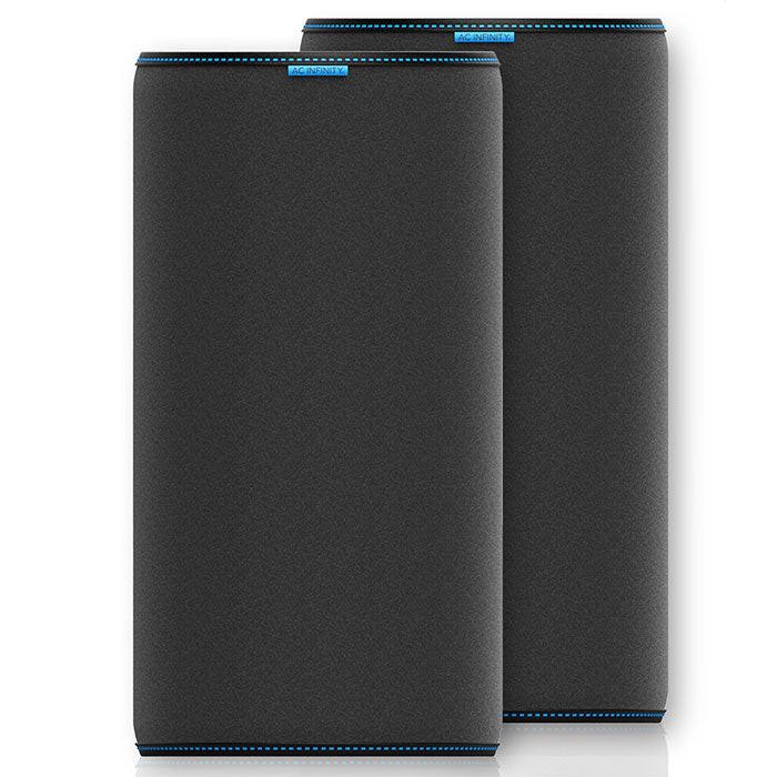 AC Infinity Cloth Pre-Filter for Inline Carbon filter, 12" - Pack of 2