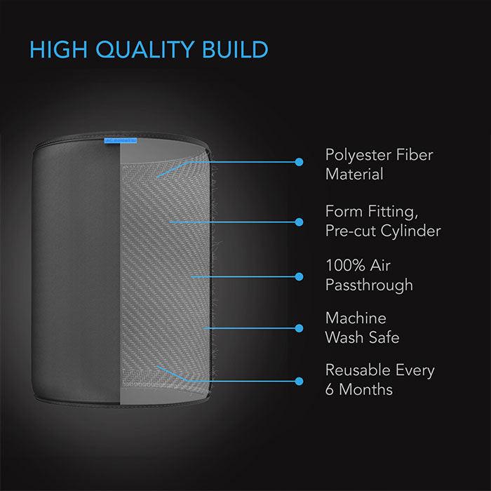 AC Infinity Cloth Pre-Filter for Inline Carbon filter, 12" - Pack of 2 - Image 4