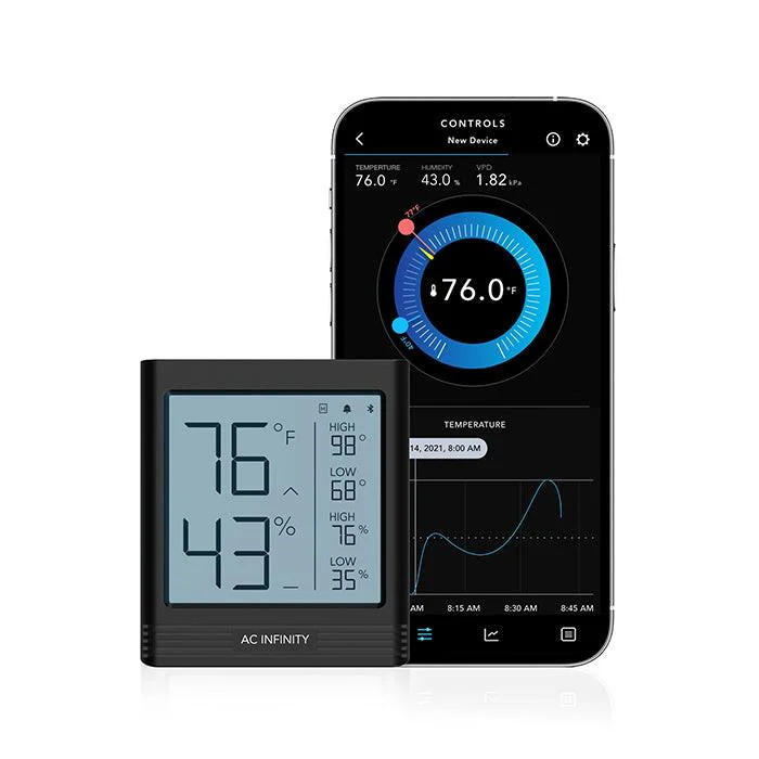 AC Infinity CLOUDCOM Smart Thermo-Hygrometer - Image 2