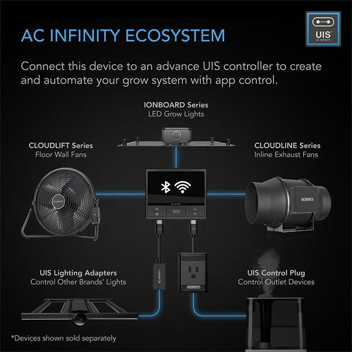 AC Infinity CLOUDLIFT S12 Floor/Wall Fan with Wireless Controller, 12" - Image 7