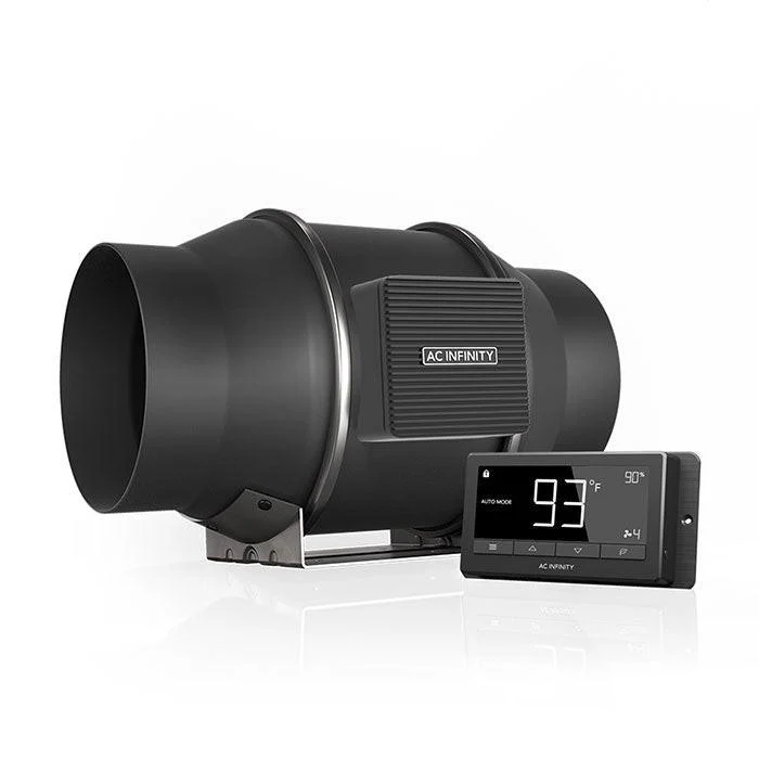 AC Infinity Cloudline PRO T Series Inline Fan with Temperature & Humidity Controller - Image 6