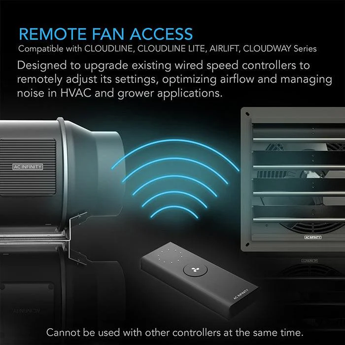 AC Infinity Controller 63 Wireless Remote Fan Speed Controller - Image 3