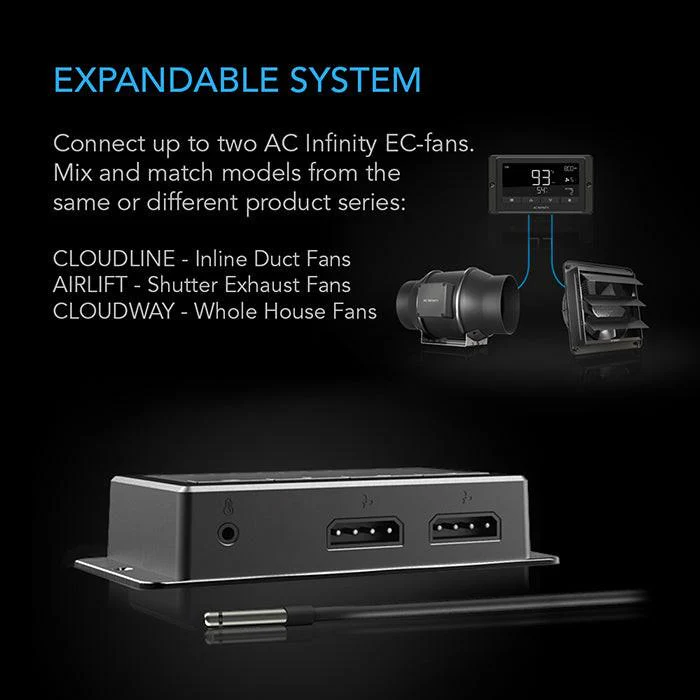 AC Infinity Controller 67 Temperature & Humidity Fan Controller - Image 6