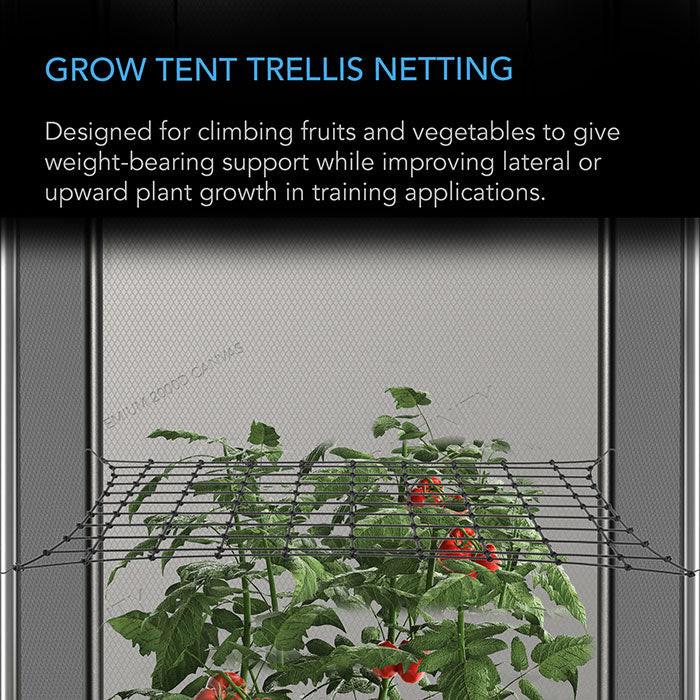AC Infinity Elastic Grow Tent Trellis Netting, 4' x 4' - Image 4