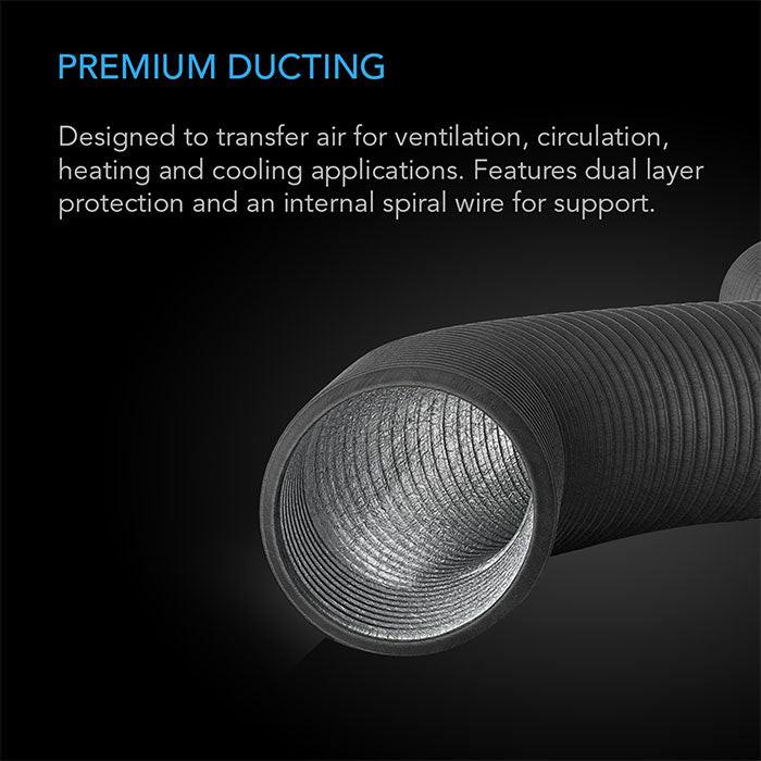 AC Infinity Flexible Four Layer Ducting, 8" x 25' - Image 3