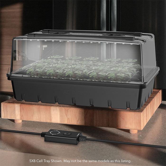 AC Infinity Germination Kit with Humidity Dome and LED Grow Light Bars, 6x12 Cell Tray (72 Site) - Image 7