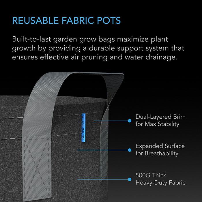 AC Infinity Instant Potting Mix Kit, 2-Plant Starter Set - Image 3