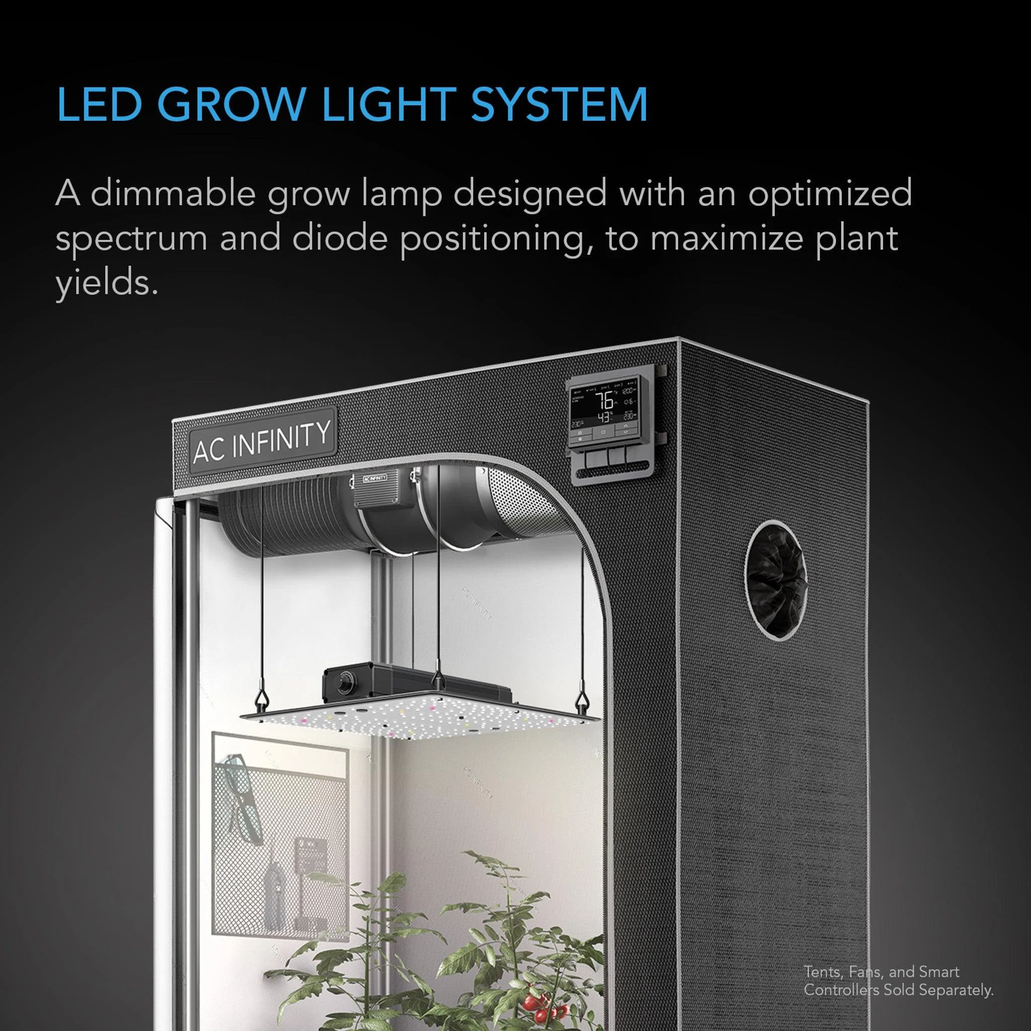 AC Infinity IONBOARD S22 100 Watt LED Grow Light - Image 6