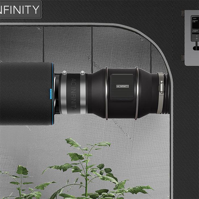 AC Infinity Noise Reduction Duct Coupler with Stainless Steel Clamps - Image 10