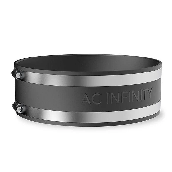 AC Infinity Noise Reduction Duct Coupler with Stainless Steel Clamps - Image 6