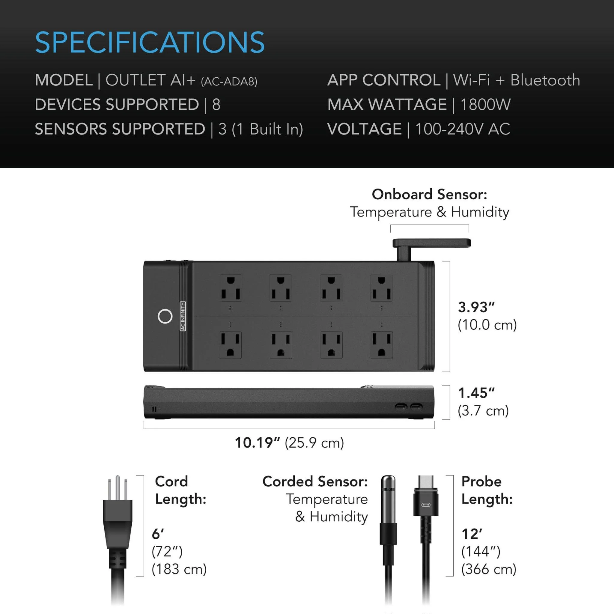 AC Infinity Outlet AI+ Environment Controller - Image 6