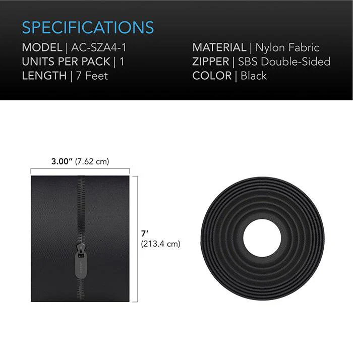 AC Infinity Peel and Stick Zipper - Image 6