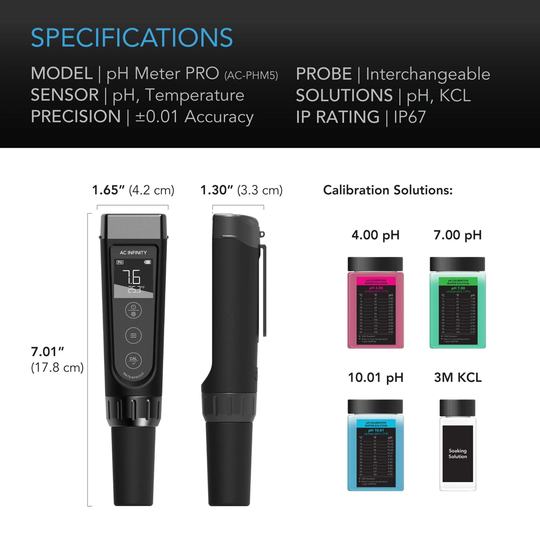 AC Infinity pH Meter PRO Kit - Image 6