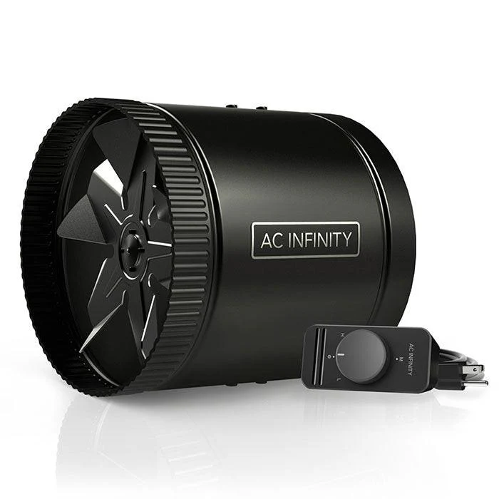 AC Infinity Raxial S Series Inline Booster Duct Fan with Speed Controller - Image 3