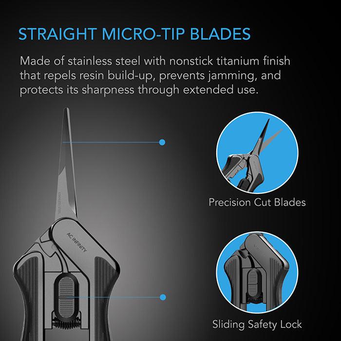 AC Infinity Stainless Steel Pruning Shear, 6.6" Blade - Image 4