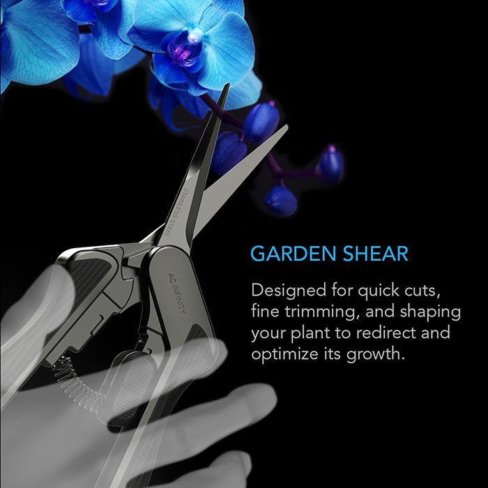 AC Infinity Stainless Steel Pruning Shear, 6.6" Blade, Pack of 2 - Image 4