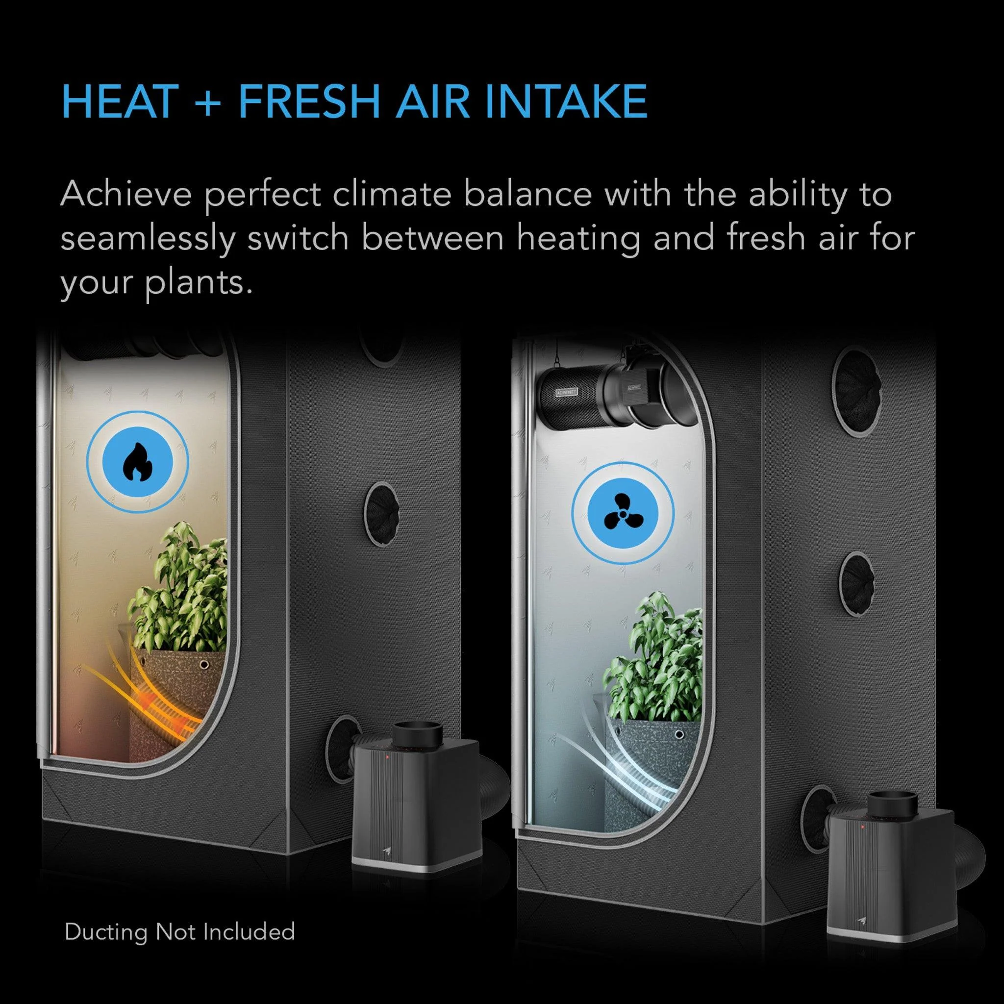 AC Infinity THERMOFORGE S7 Grow Tent Heater - Image 5