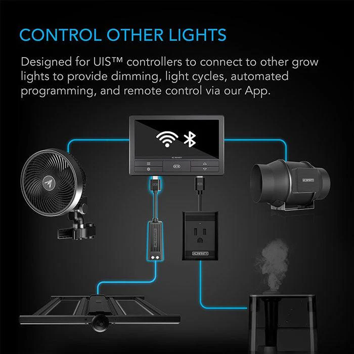 AC Infinity UIS Lighting Adapter Type-D, for LED Grow Lights with Dimmer Control Wire Drivers - Image 3