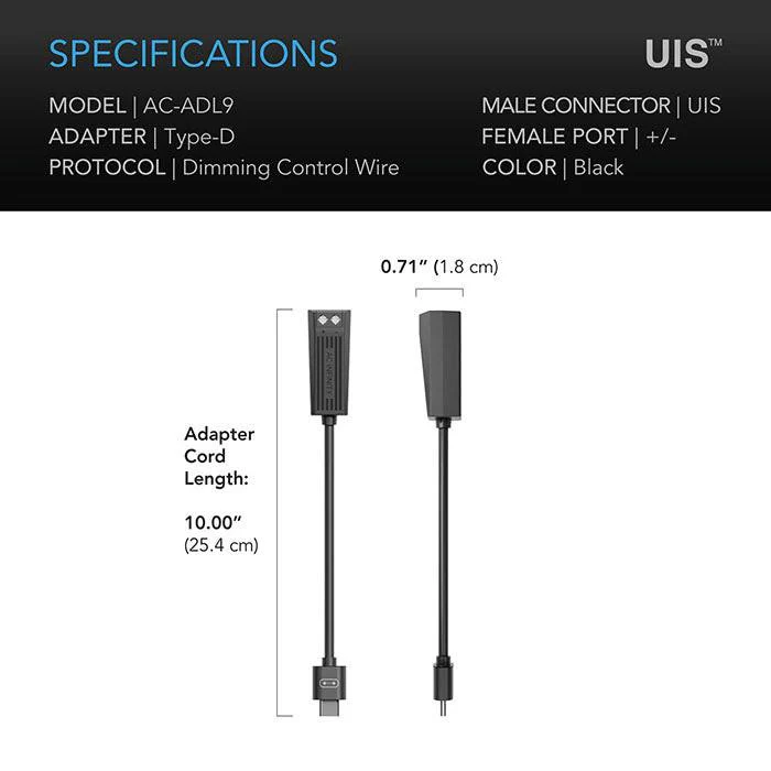 AC Infinity UIS Lighting Adapter Type-D, for LED Grow Lights with Dimmer Control Wire Drivers - Image 6