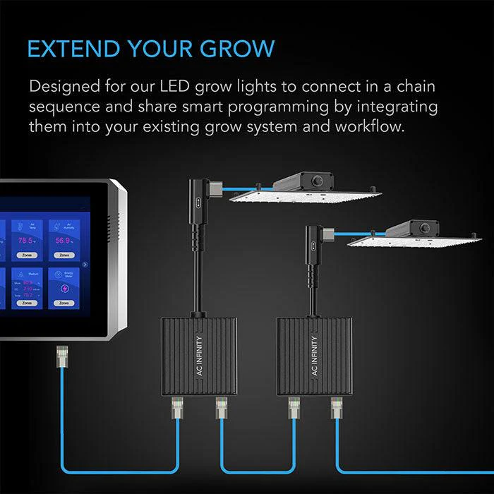 AC Infinity UIS Lighting Daisy-Chain Adapter Dongle - Image 2