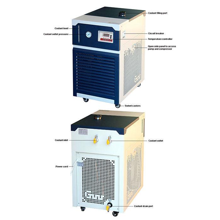 Across International -30C 10L Recirculating Laboratory Chiller with 20L/Min Centrifugal Pump, 220V - Image 5