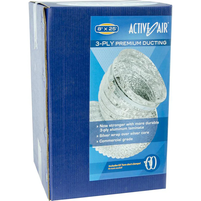 Active Air Premium Ducting, 8" x 25' - Image 2