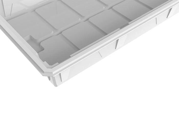 Active Aqua 2.0 High Rise Flood Table, White, 2' x 4' - Image 5