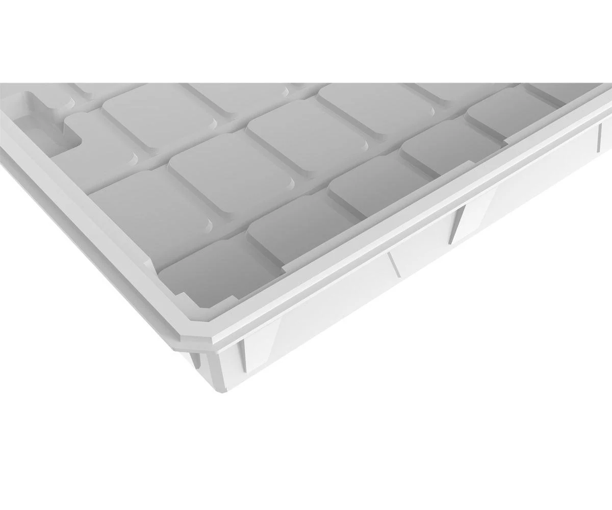 Active Aqua 2.0 High Rise Flood Table, White, 4' x 4' - Image 5