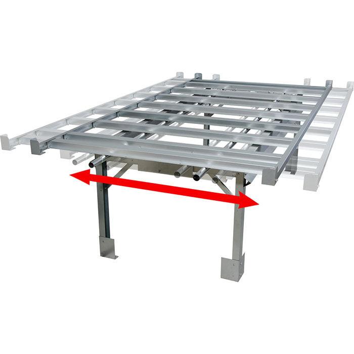 Active Aqua 4' x 8' Hydroponic Rolling Bench System - Image 2