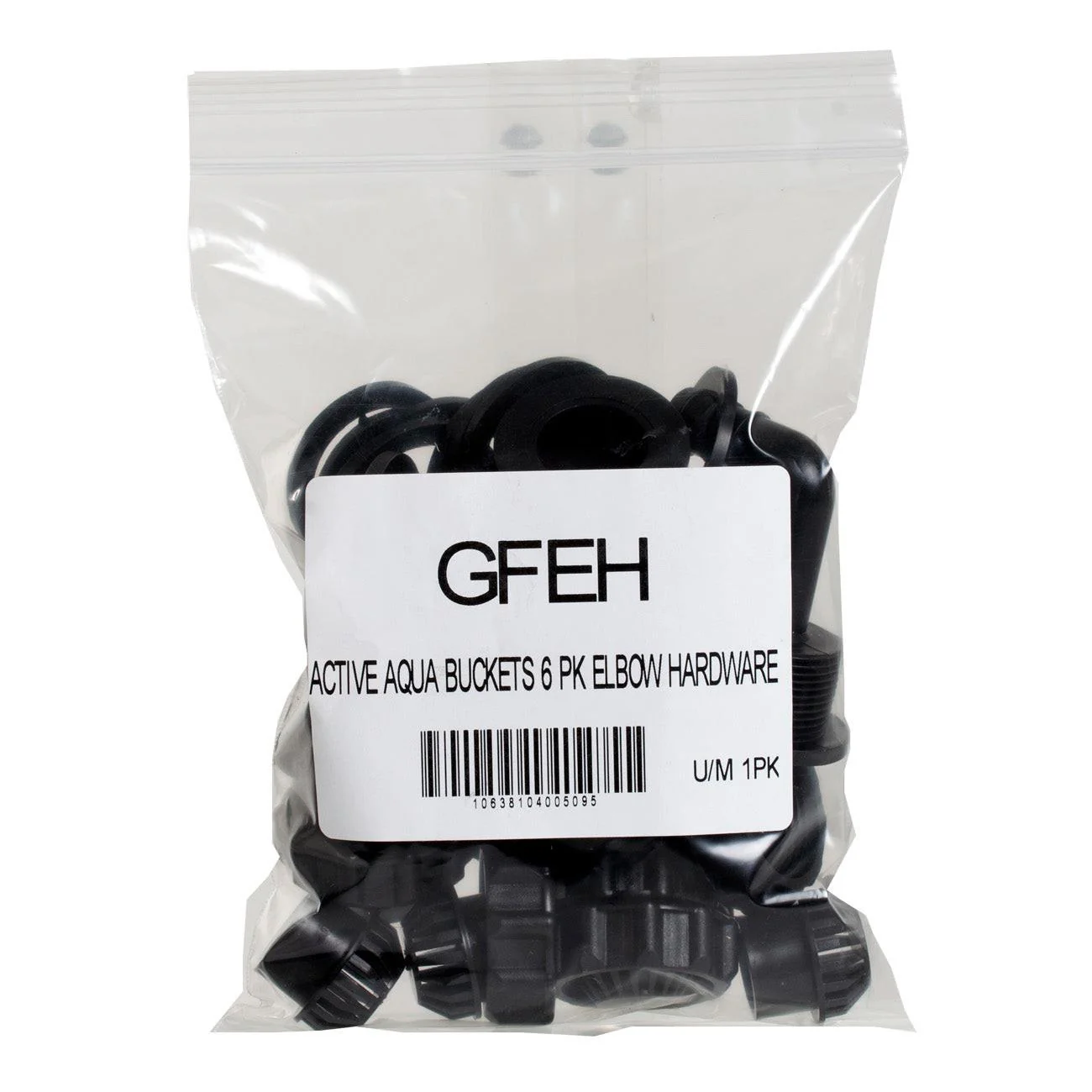 Active Aqua Grow Flow Elbow Hardware Kit, 1/2 Inch - Pack of 6 - Image 2