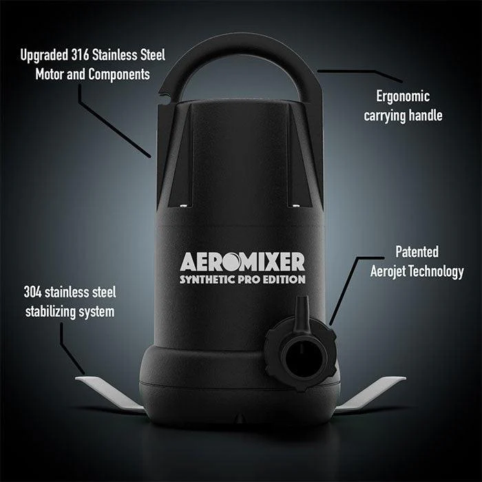 Aeromixer Synthetic Pro Edition Nutrient Mixer & Aerator Pump Kit - Image 7