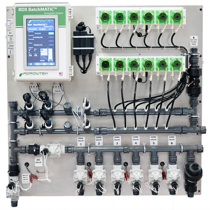 Agrowtek GrowControl BDX BatchMatic Fertigation System With Peristaltic Pumps - Image 5