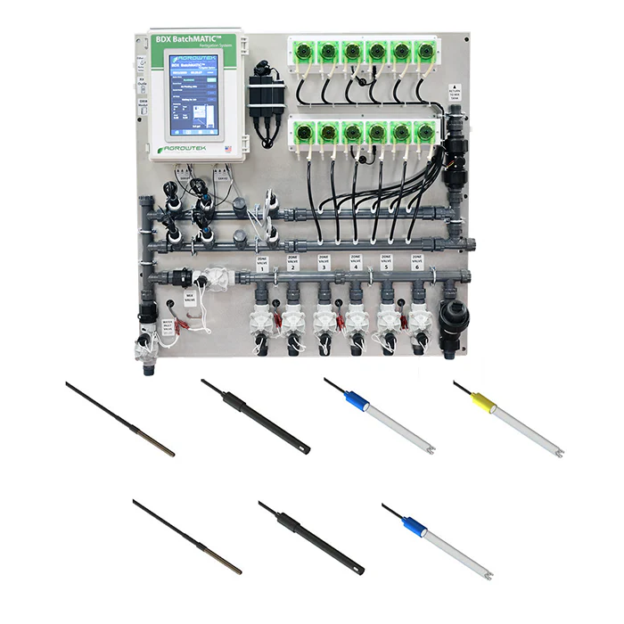 Agrowtek GrowControl BDX BatchMatic Fertigation System With Peristaltic Pumps - Image 23
