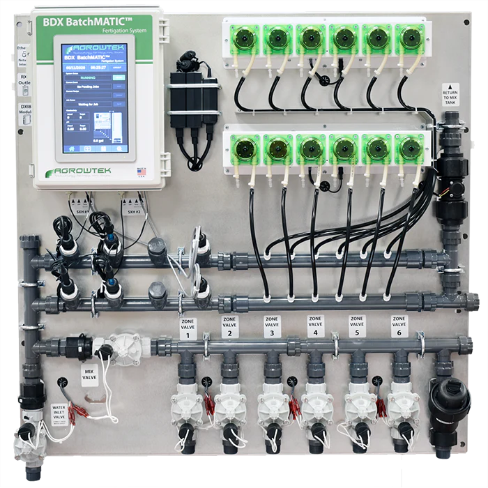 Agrowtek GrowControl BDX BatchMatic Fertigation System With Peristaltic Pumps - Image 13