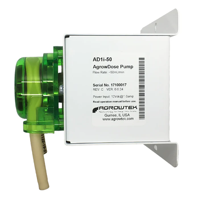 Agrowtek GrowControl MDX AgrowDose Mini Dosing Controller System With Mounting Panel, Penta Peristaltic Pumps & Temperature, pH, EC Sensors - Image 5