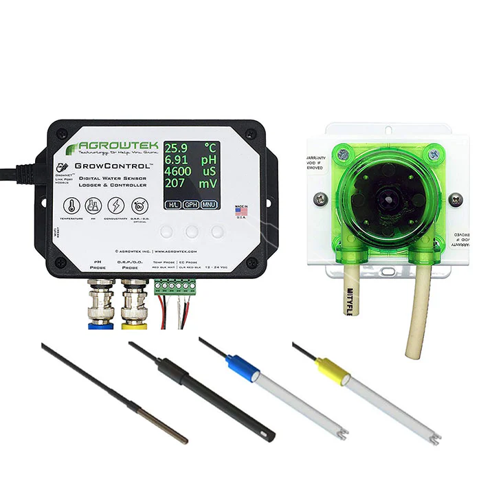 Agrowtek GrowControl MDX AgrowDose Mini Dosing Controller System With Peristaltic Pumps - Image 21
