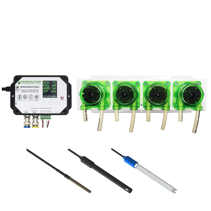 Agrowtek GrowControl MDX AgrowDose Mini Dosing Controller System With Peristaltic Pumps - Image 19