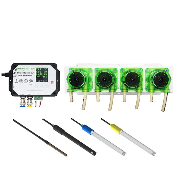 Agrowtek GrowControl MDX AgrowDose Mini Dosing Controller System With Peristaltic Pumps - Image 23
