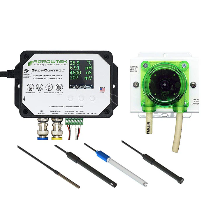 Agrowtek GrowControl MDX AgrowDose Mini Dosing Controller System With Peristaltic Pumps - Image 6