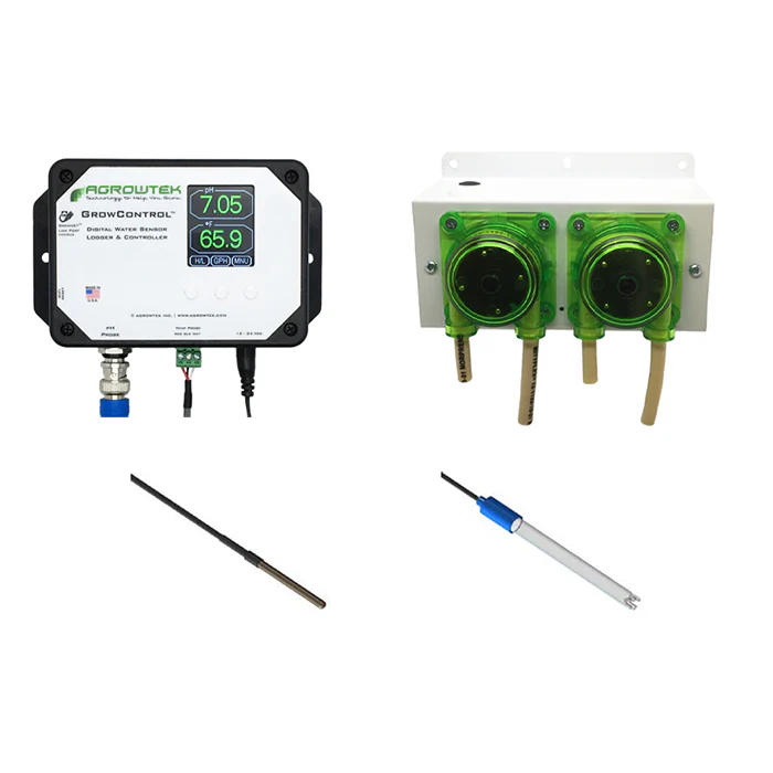 Agrowtek GrowControl MPX AgrowDose Mini pH Dosing System With Peristaltic Pumps - Image 22