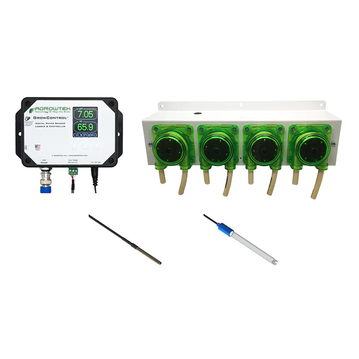 Agrowtek GrowControl MPX AgrowDose Mini pH Dosing System With Peristaltic Pumps - Image 11
