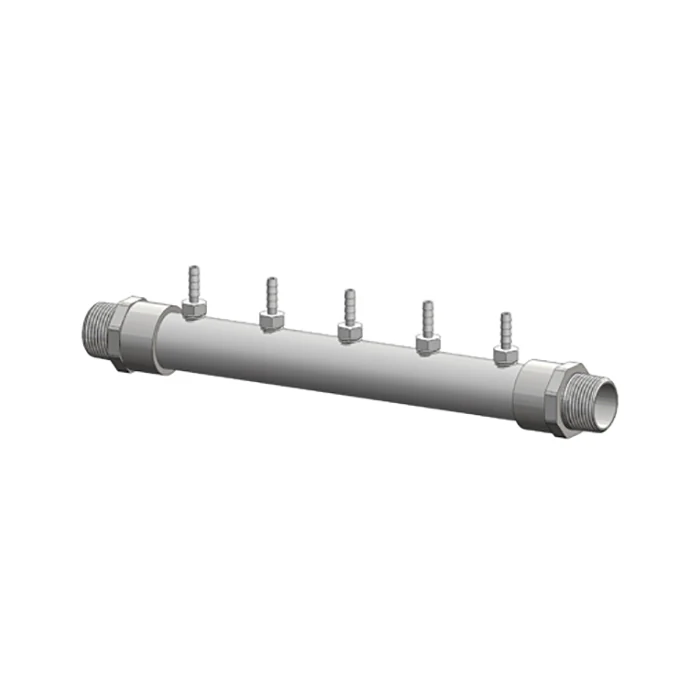 Agrowtek PBX Chemical Injection 1" NPT Manifold With 3/16" Nylon Barbs - Image 5