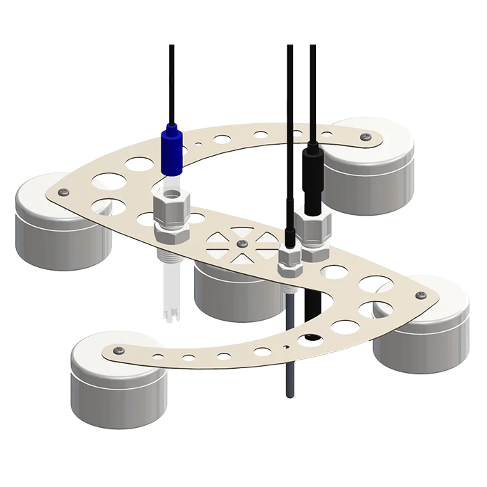 Agrowtek PPX Probe Pontoon Water Sensor Float Platform For pH & Temperature Sensor Probes - Image 2