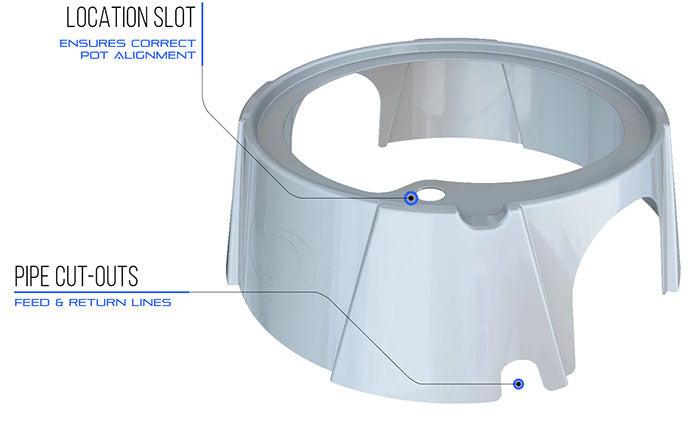 Alien Hydroponics V-System 20 Pot RDWC Hydroponic System - Image 4
